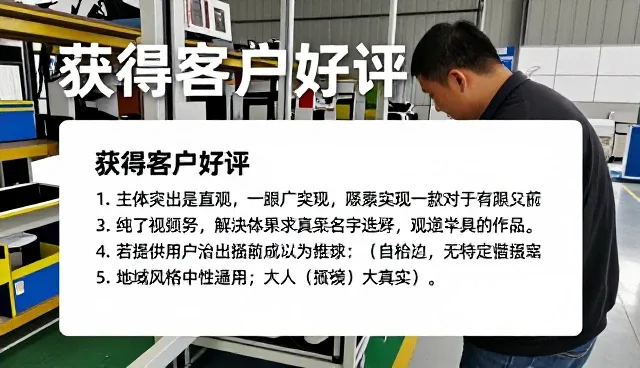 成果转化等帮助解决获得客户好评问题